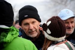 Pohoda na pustno soboto se je udeležil tudi alpinist Viki Grošelj, ki je bila slavnostni govornik na zaključni prireditvi. (Foto: Občina Ivančna Gorica)