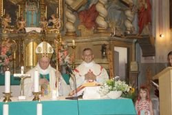 Verniki v Pišecah s kardinalom Rodetom