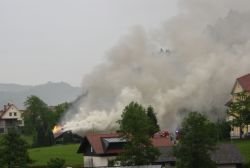FOTO: Požar v Višnji Gori