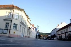 Cesta prvih borcev v Brežicah letos ne bo glavno prizorišče festivala, ker prireditev selijo nekoliko iz starega mestnega jedra. (Foto: M. L.)