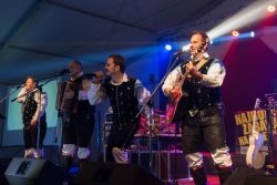 Modrijani so pokazali, zakaj so ena najbolj vročih narodno-zabavnih skupin v Sloveniji. (Foto: M. Rodič)