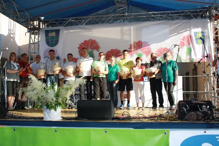 Štiri Trebanjske koše je včeraj podelila občina, štiri pa turistično društvo.