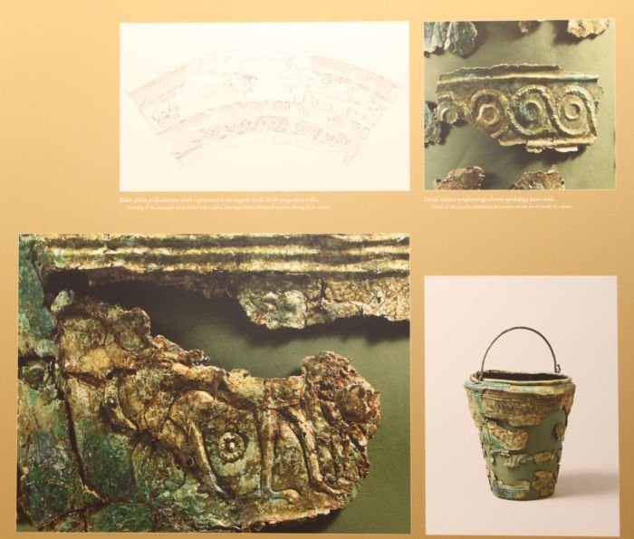 Z razstave Odsevi prazgodovine v bronu - Situlska umetnost Novega mesta. (Foto: I. V., arhiv DL)