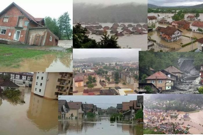 Stekle številne akcije za pomoč v poplavah na Balkanu