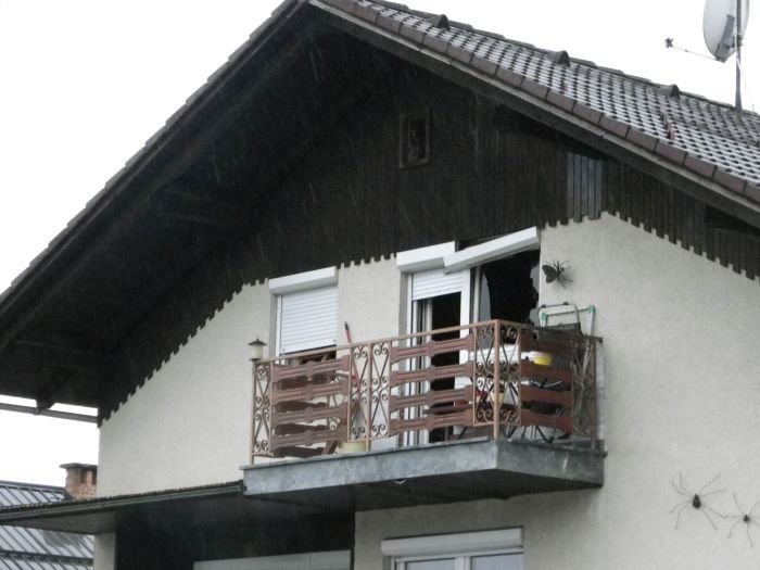 FOTO: Zagorelo v mansardi hiše