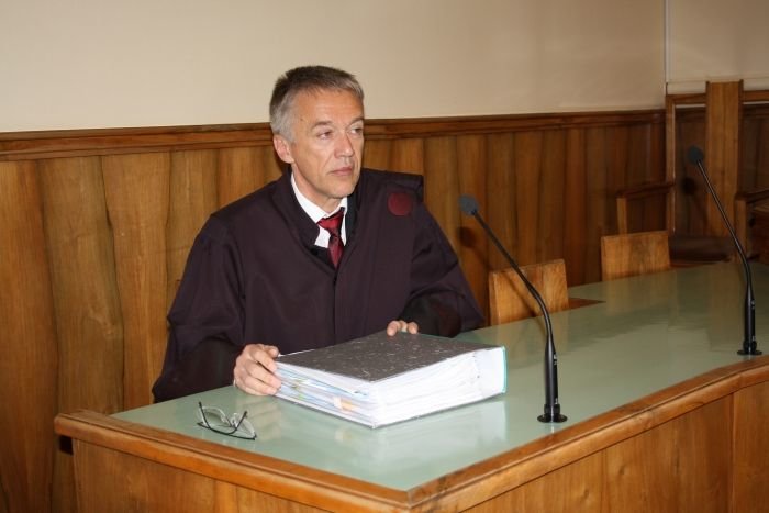 Županov odvetnik Borut Škerlj (Foto: J. A.)