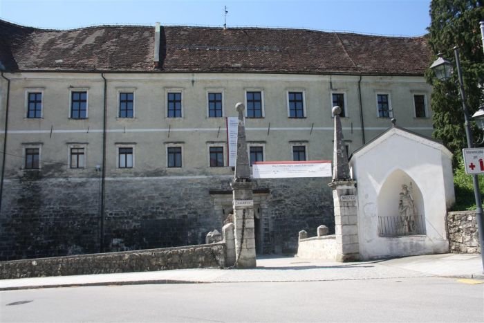 Grad Brežice, v katerem je Posavski muzej Brežice. (Foto: M. L.)