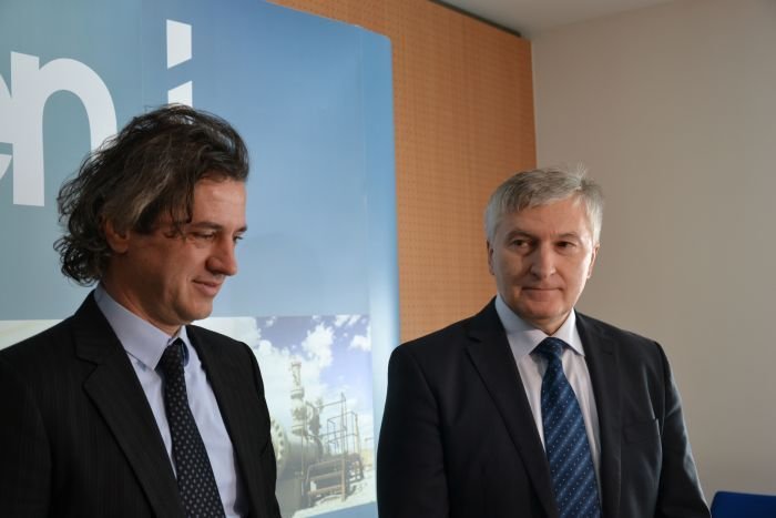 Robert Golob, predsednik upravnega odbora Gen-I, in Martin Novšak, direktor Gen Energije. (Foto: R. Ž., arhiv DL)