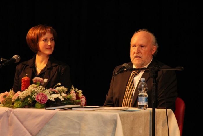 S Franetom Umekom se je pogovarjala Ana Markelj. (Foto: M. Ž.)