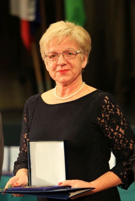 Društvo likonikov OKO Krško, predsednica Branka Benje
