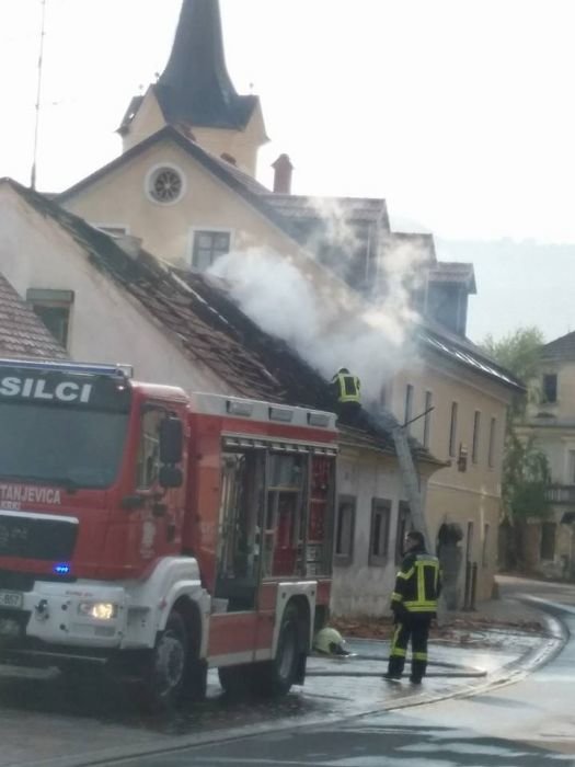Požar uničil hišo v Kostanjevici