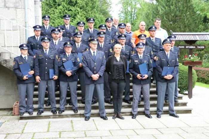 Policija je tudi letos podelila medalje za hrabrost in požrtvovalnost. (Foto: policija.si)