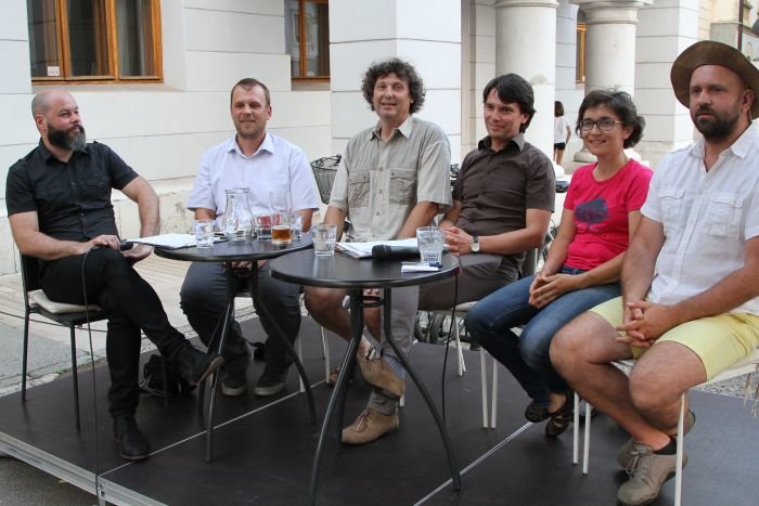Člani iniciative Pešfolk (Foto: I. Vidmar)
