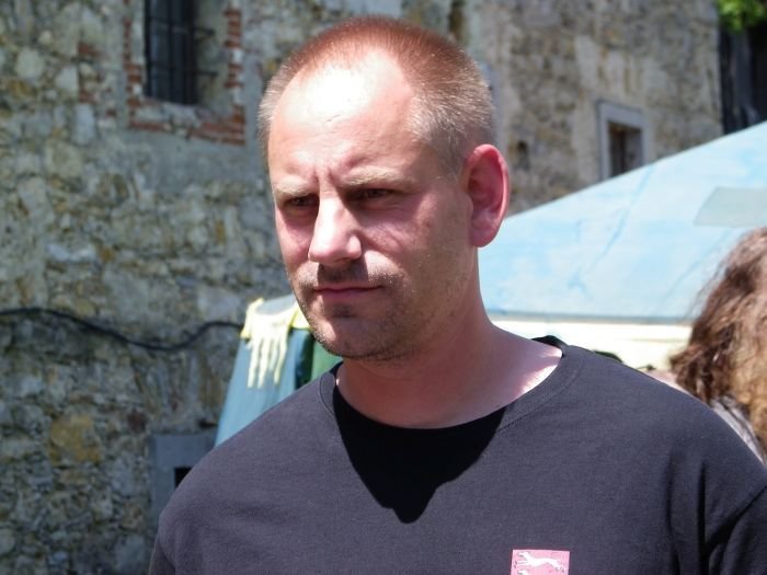 Organizator Srednjeveškega festivala Šentrupert Miha Petrič
