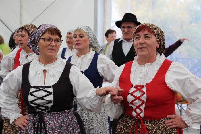 Zaplesala je tudi folklorna skupina DPŽ Dolenjske Toplice.