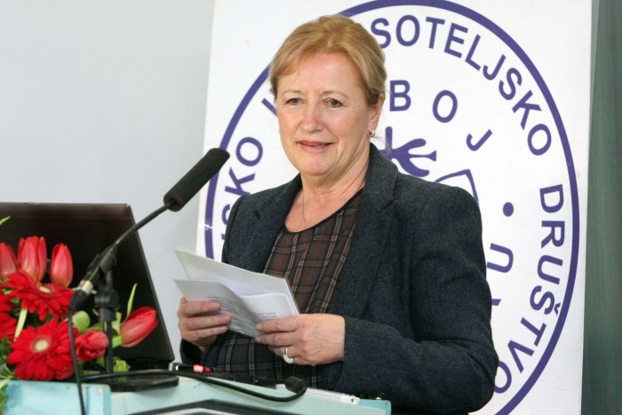 Predsednica posavskega in obsotelskega društva za boj proti raku Alenka Krenčič Zagode.