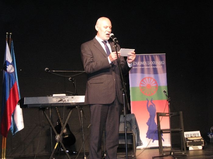Slavnostni govornik je bil predsednik državnega zbora MiIan Brglez. (Foto: M. L.-S.)