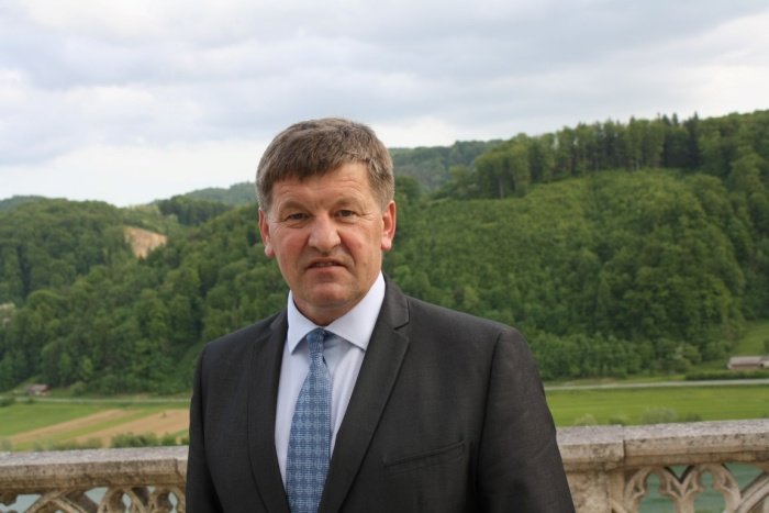 Evropski poslanec in nekdanji predsednik SLS Franc Bogovič (Foto: M. L.)
