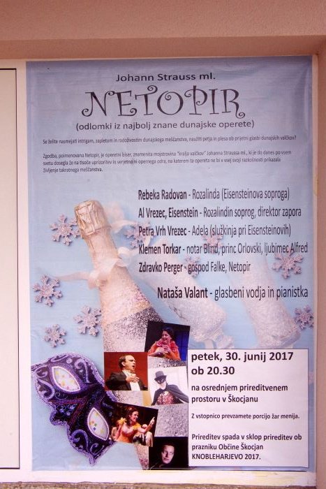 Letos bo v Škocjanu na ogled opereta Netopir.