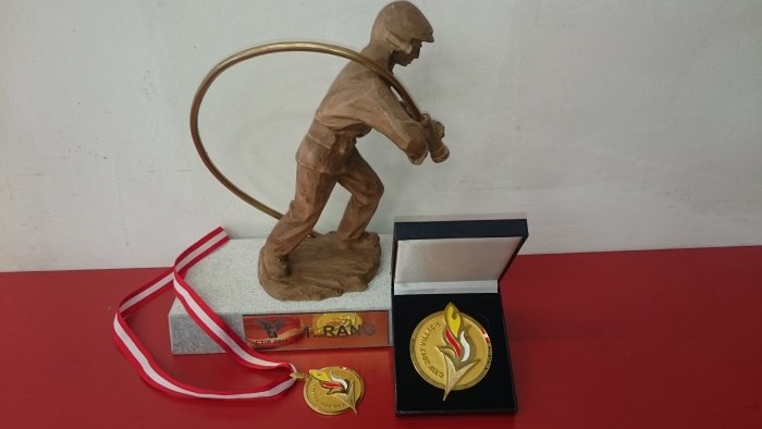 Naslov olimpijskega gasilskega prvaka je nagrada za trdo delo in složnost ekipe v minulih štirih letih.