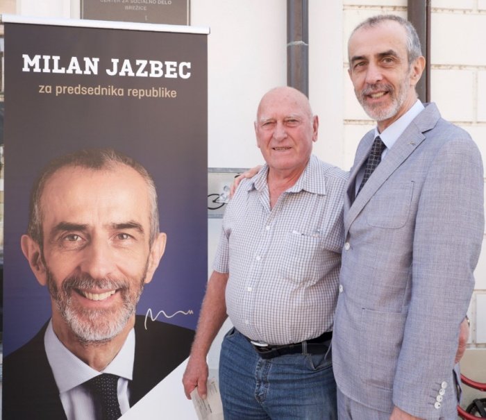 Milan Jazbec podpisal za predsedniško kandidaturo