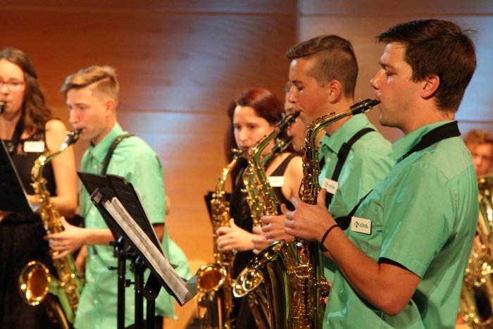 Saksofoni so bili proglašeni za naj sekcijo leta. (Foto: I. Vidmar)