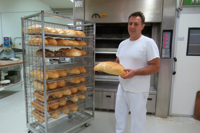 Goran Šavor v svoji pekarni (Foto: M. B.-J.)