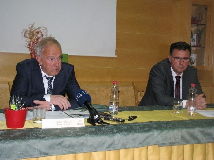 Člana poslovodstva SiDG: Zlatko Ficko (levo) in Dejan Kaisersberger (Foto: M. L.-S.)