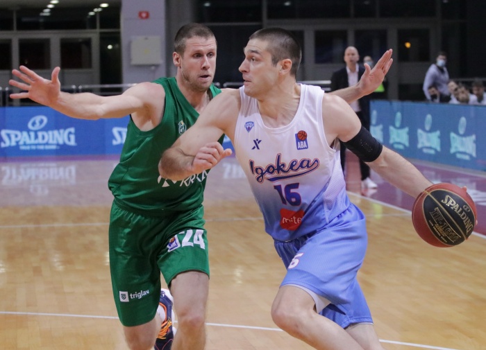 Najboljši strelec in najkoristnejši igralec tekme  je bil nekdanji Krkin košarkar Marko Jošilo. (Foto: Nikola Varuna/Igokea)