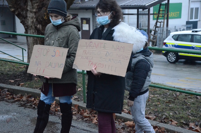 Protest v Sevnici