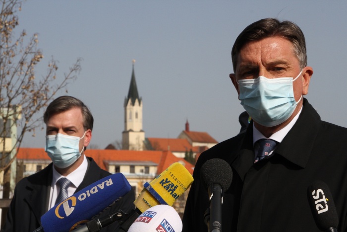Predsednik Borut Pahor v Novem mestu (Foto: I. Vidmar)