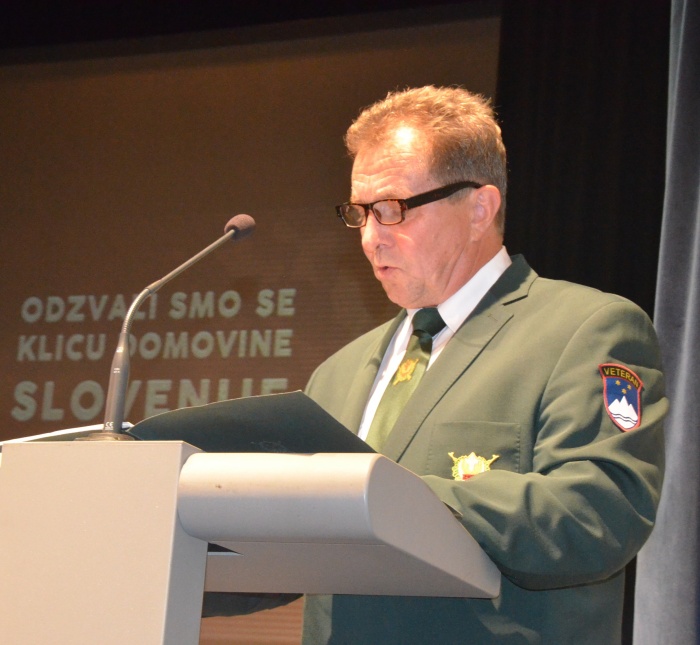 Drago Slukan, veteran vojne za Slovenijo