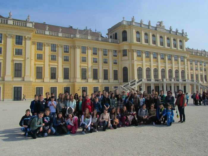 Ekskurzija učencev OŠ Mokronog na Dunaj