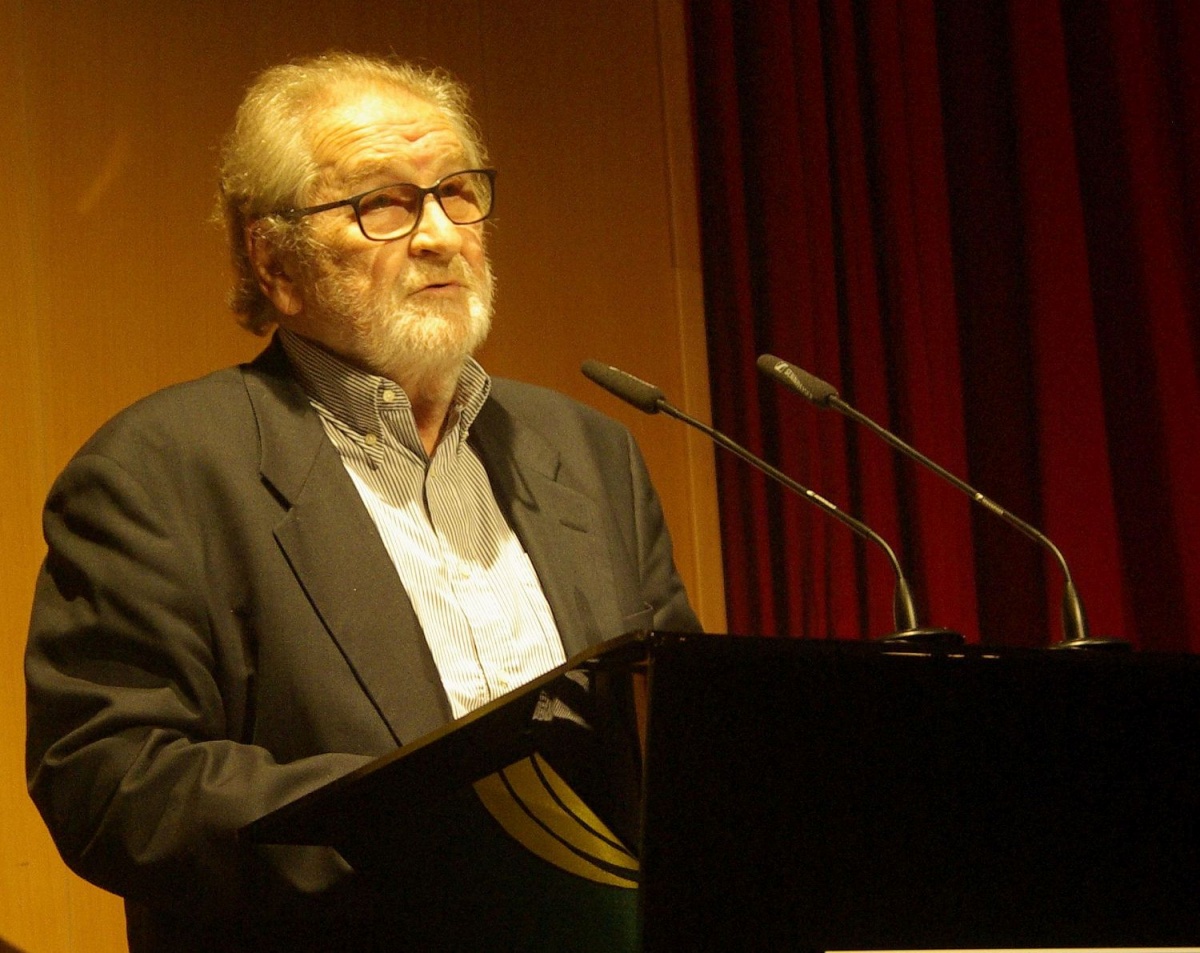 Priznani dramski in filmski igralec Ivo Ban je bil slavnostni govornik na akademiji v Šentjerneju.