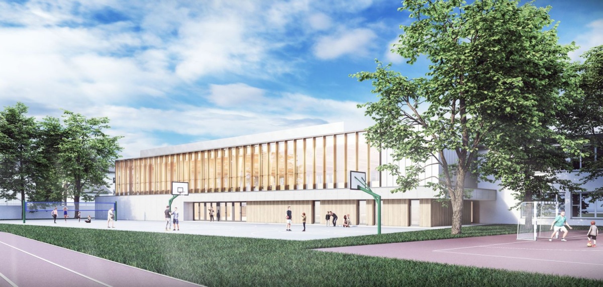 Nova športna dvorana v Šentjerneju bo večja od sedanje in sodobno opremljena.