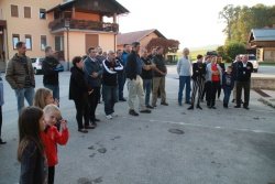 Dogodka so se udeležili številni občani Slovenske vasi.
