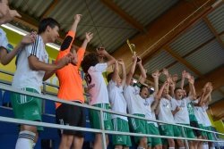 Nogometna šola NK Krško, ki jo je zadnjih 9 let vodilo ND Posavje Krško, je v minulih sezonah dosegla nekaj sijajnih uspehov, medtem ko je članska vrsta letos izpadla iz prve lige. (Foto: arhiv ND Posavje Krško)