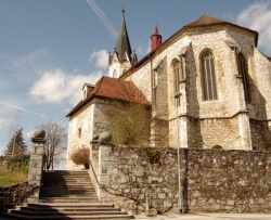 Kapiteljska cerkev v Novem mestu (Foto: arhiv; L. M.)