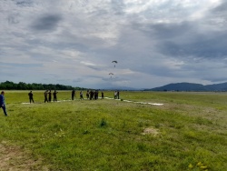 Nebeška strela nad cerkljanskim letališčem (foto: Slovenska vojska)