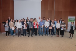 Udeleženci zaključnega dogodka Evropskega tedna mobilnosti na zaključni prireditvi v Novi Gorici (foto: MZI)