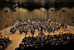 FOTO: Po skoraj treh letih spet zaigrali člani Pihalnega orkestra Krško