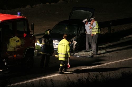 FOTO: Zaradi nesreče 10-kilometrska kolona 