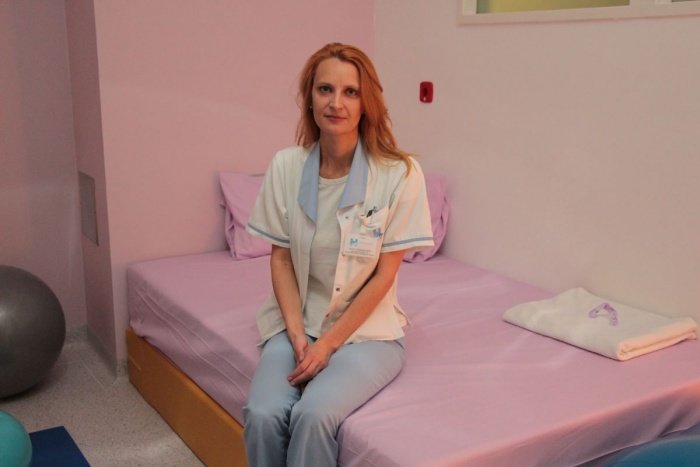 Odgovorna babica porodnega bloka novomeške bolnišnice Jelka Cimermančič