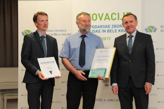 Med prejemniki zlatega priznanja je bilo tudi podjetje šentjernejskega župana Radka Luzarja L-Tek, in sicer za inovacijo FlyNest – platforma za nadzor in upravljanje gradnikov IoT.