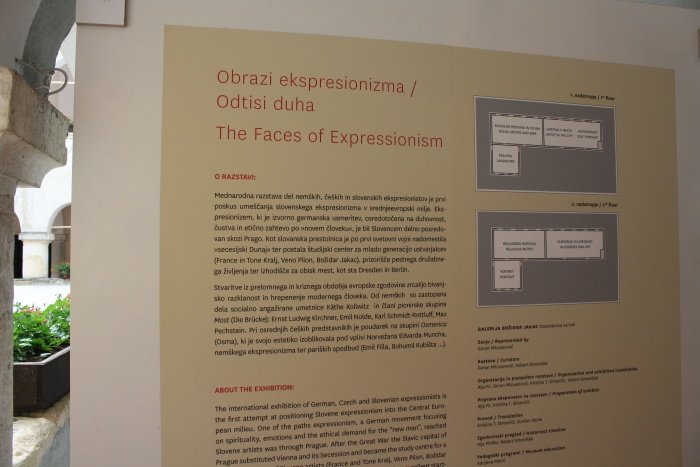   Mednarodna razstava del nemških, čeških in slovenskih ekspresionistov je prvi poskus umeščanja slovenskega ekspresionizma v srednjeevropski prostor. (Foto: M. L.)