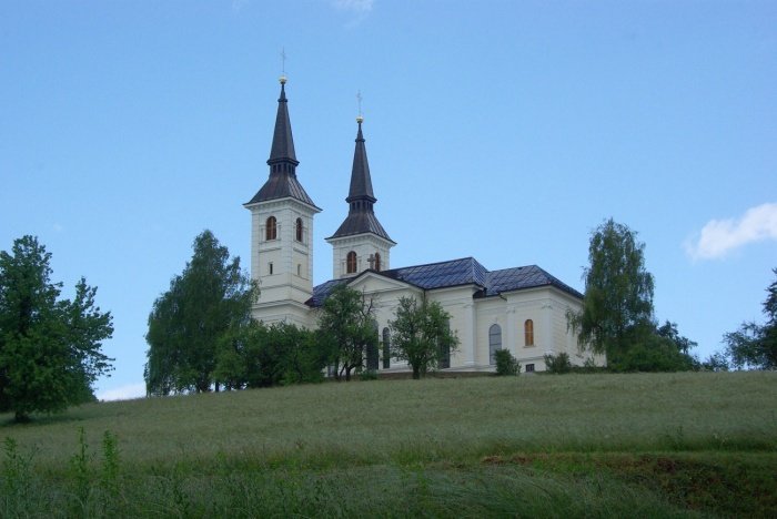Cerkev na Zaplazu.