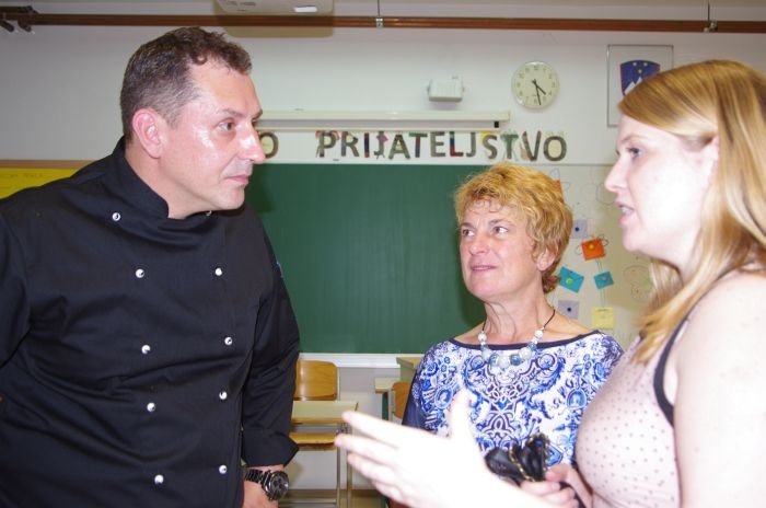 Robert Gregorič, Marjanca Trščinar Antić in Barbara Jerovšek.