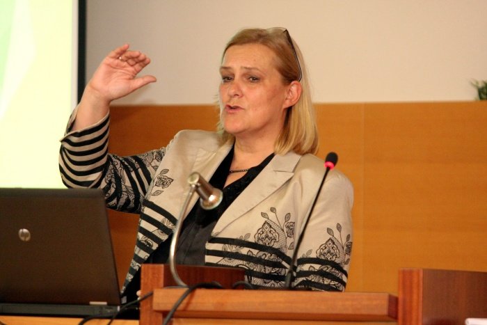 Darja Radič je krškim svetnikom predstavila osnutek občinske turistične strategije. (Foto: B. B.)