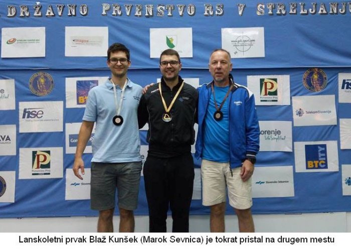 Brežiški strelec Anže Gmajnič postal državni mladinski prvak