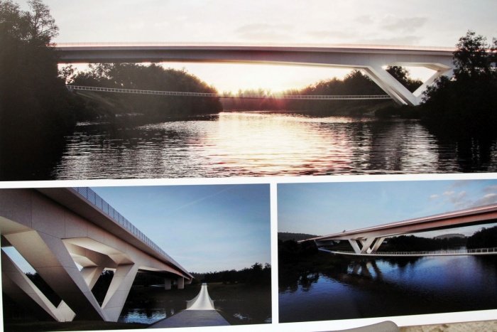 Tak bo novi novomeški most v Ločni.